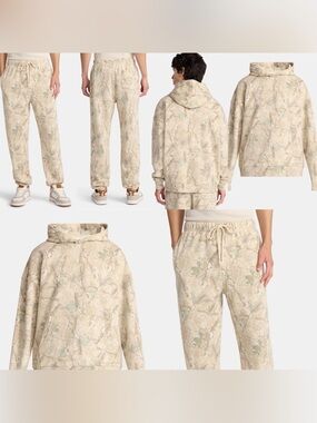 Viral Oversized Fleece Hoodie and Jogger Pants (top-med, bottom-small)